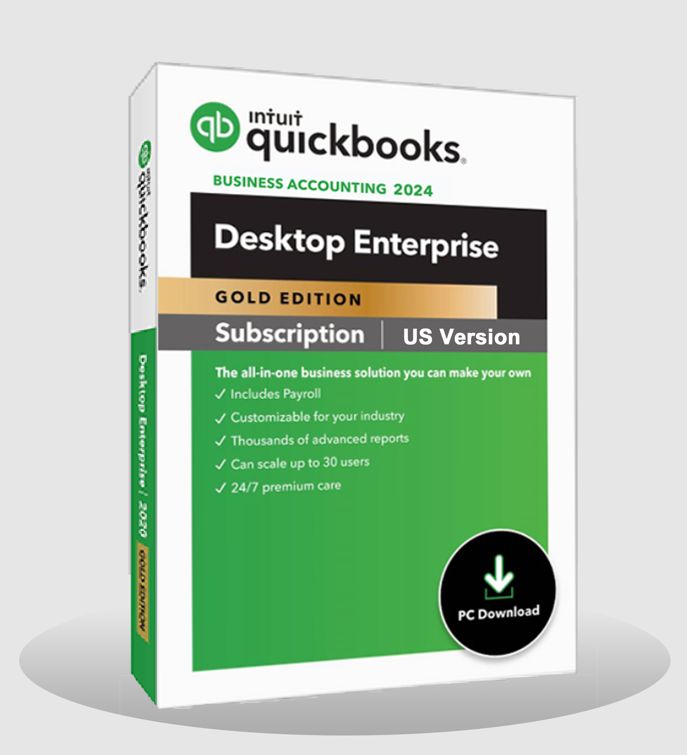 QuickBooks Enterprise Accountant 2024 US-Key (Lifet￰ime License)