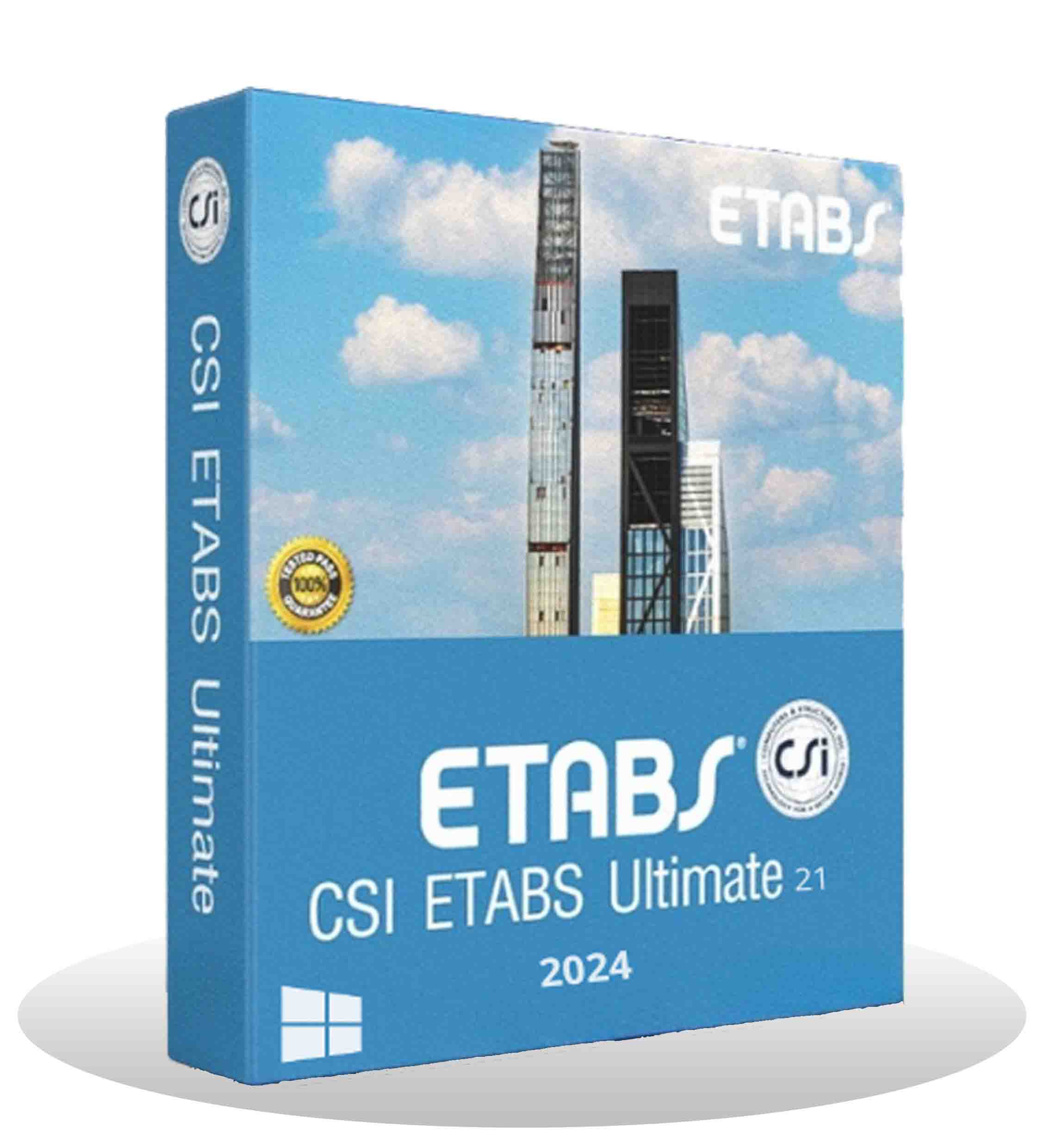 CSI ETABS Ultimate 2024 For Windows (Lifetime License)