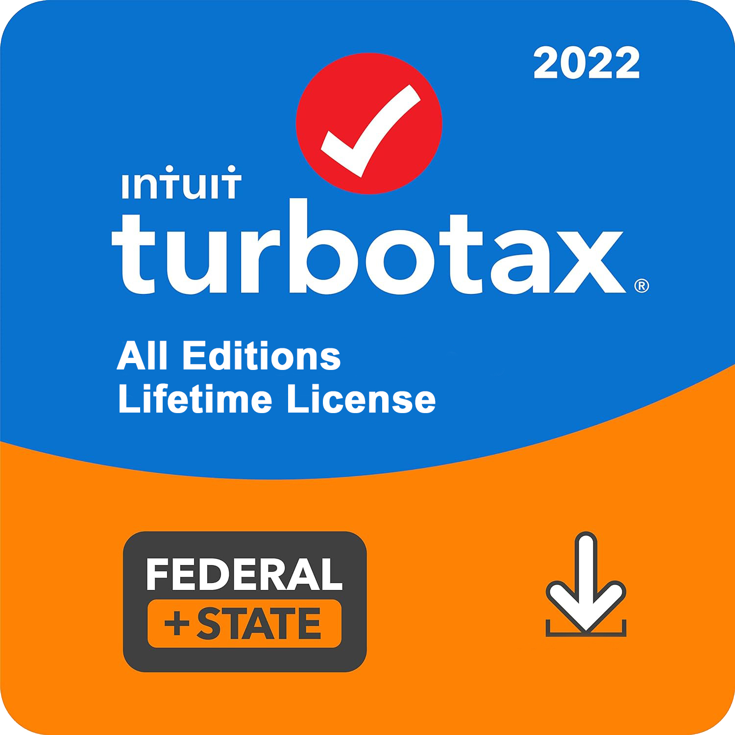 Intuit TurboTax Individual 2022 US-All Editions (Lifetime License)